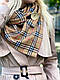 Шарф-бактус "Единбург", жіночий шарф, великий жіночий шарф, фото 3