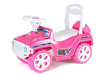 Детская машина-толокар, розовая Орион (419)