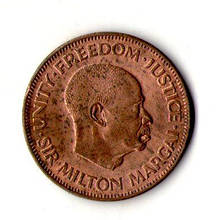 Сьєрра-Леоне 1 цент 1964 рік №924