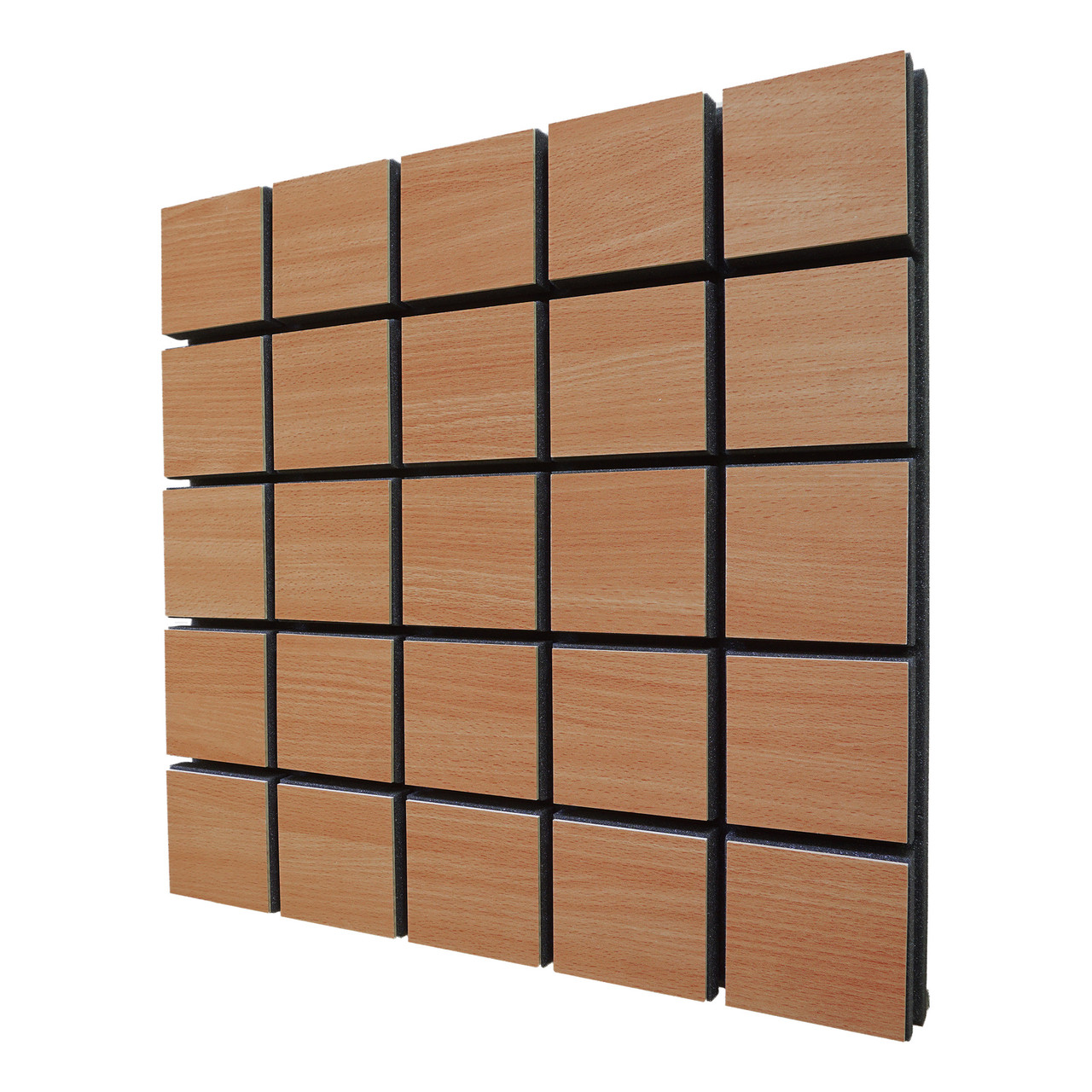 Акустична панель EchoFom Qubik 53 мм 50х50 см Бук