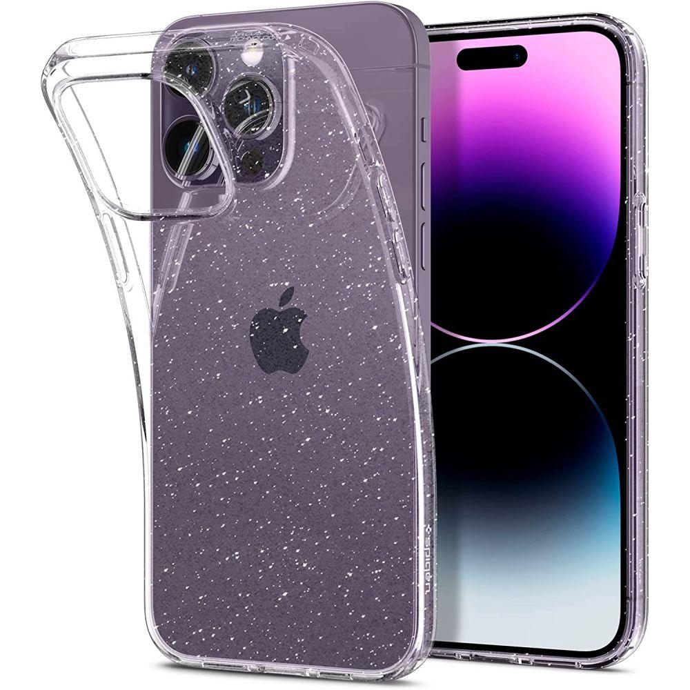 Чохол Spigen для iPhone 14 Pro - Liquid Crystal Glitter, Crystal Quartz (ACS04954)