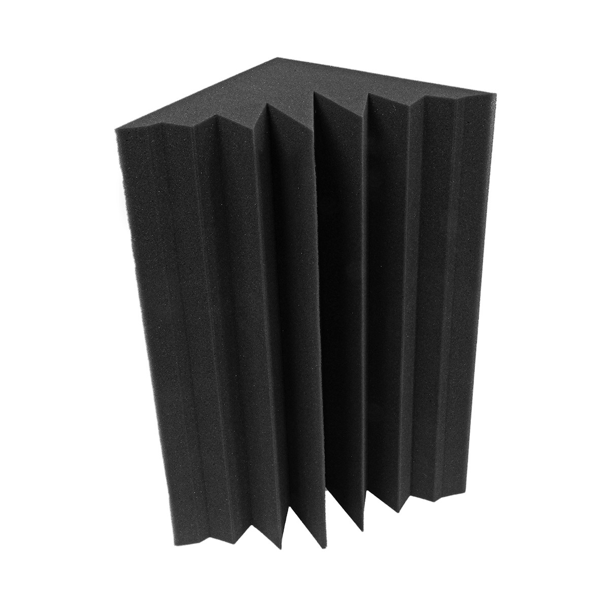 Бас пастка EchoFom Шок кутова 50x25х25 см Чорний графіт, фото 1