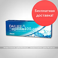 Контактные линзы Dailies AquaСomfort Plus. 30 шт. По 740 от 2 упаковок!