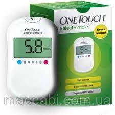Глюкометр One Touch Select Simple (Ван Тач Селект Симпл): продаж, ціна ...