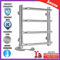 Сушарка для рушників Laris Стандарт П4 Е 450 х 500 73207080 під'єднання зліва