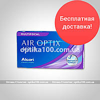 Контактные линзы Air Optix Multifocal plus HydraGlyde. 3+1 шт. По 1290 от 2 упаковок!