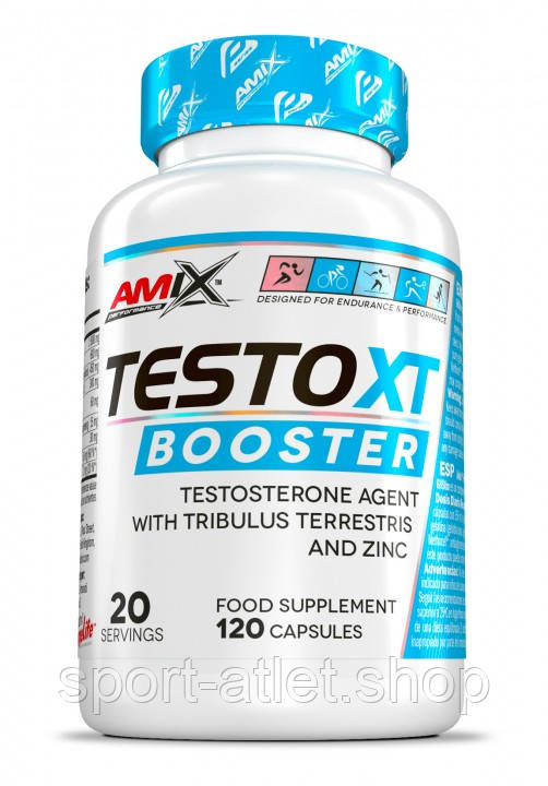 Стимулятор тестостерону Amix Nutrition Performance TestoXT Booster, 120 капсул