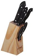Набор ножей A-PLUS 7 предметов (1005) Черный W_6363