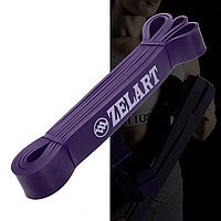 Силовая лента эспандер для занятия кроссфитом и подтягиваний на турнике 2-15 кг синяя 48, Фиолетовый (A/S)