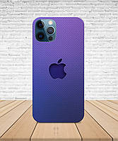 Матовый Чехол iPhone 13 Apple Фиолетовый с принтом