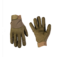 Удобные перчатки для стрельбы MilTec OLIV. Размер - L. Тактические военные перчатки Германия Оригинал!