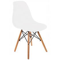 Крісло для кухні на ніжках Bonro В-173 FULL KD біле (2 шт), фото 2