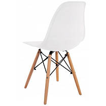 Крісло для кухні на ніжках Bonro В-173 FULL KD біле (2 шт), фото 3