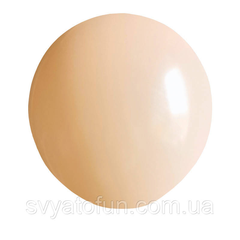 Латексна кулька 24" пастель лосось 1 шт Balonevi