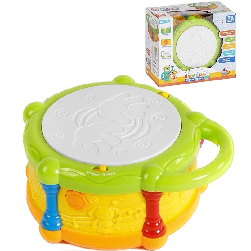 *Барабан інтерактивний (укр. озвучка) арт. 60905, фото 1