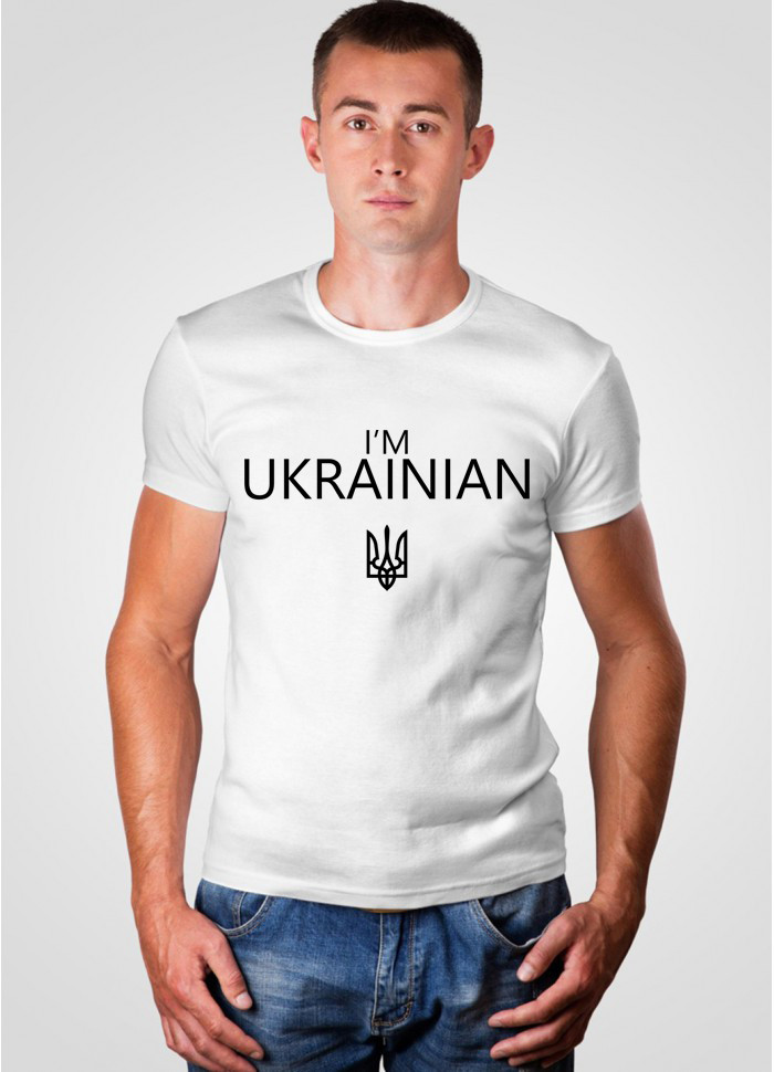 Футболка Мальта 19М319-17-Р2 I am Ukrainian S Біла (2901000398129)