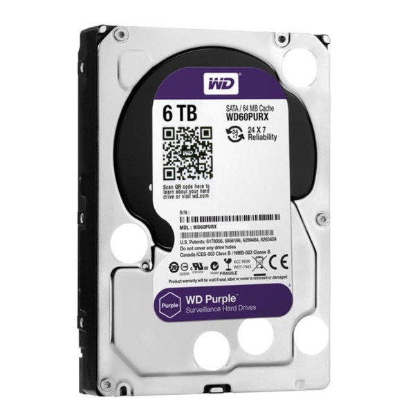 Жорсткий диск Western Digital Purple WD60PURX 6 TB