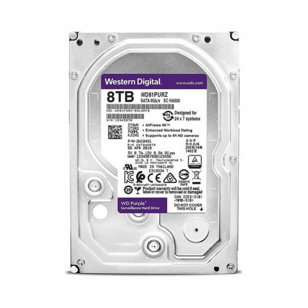 Жорсткий диск Western Digital Purple WD81PURZ 8 TB