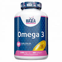 Риб'ячий жир Haya Labs Omega 3 1000 mg 100 капсул