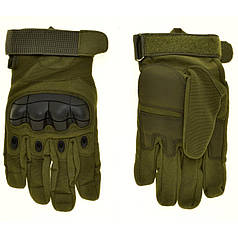Тактичні рукавички хакі 37-4 (M-2XL)
