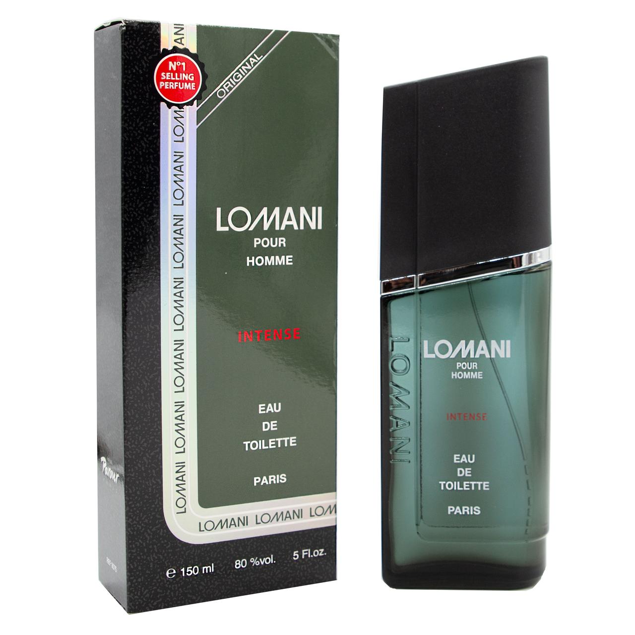 Чоловіча туалетна вода Parfums Parour Lomani Pour Homme Intenese, 150 мл, фото 1