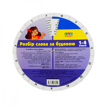 Словник-експрес "У" "Розбір слова за будовою 1-4 клас" 108790/9786177576012 G-Rich
