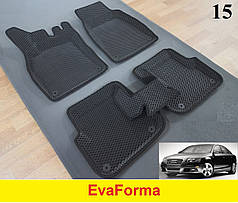 3D килимки EvaForma на Audi A6/S6/RS6 (C6) '05-11, килимки ЕВА