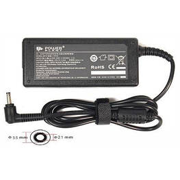 Блок живлення до ноутбука PowerPlant ACER 220 V, 19 V 65 W 3.42 A (5.5*2.1) (AC65F5521)