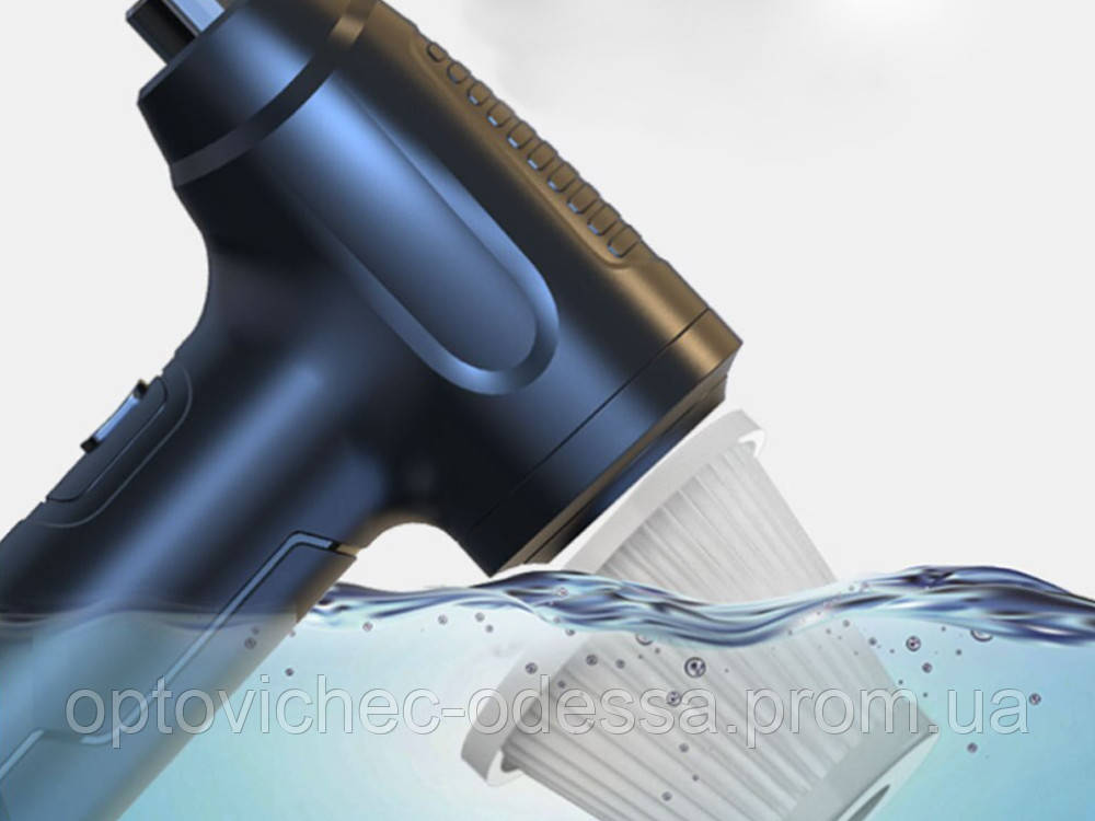 Компресор повітряний AIR DUSTER бездротовий  Чорний Хіт продажу!