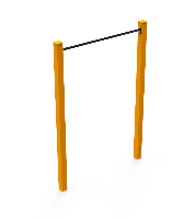 Турнік одинарний дерев'яний (Kidigo ТМ)