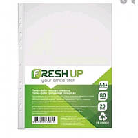 Файл А4+ Fresh Up FR-2080-20 глянец 80мкм (20шт/уп) (1/50/1000)