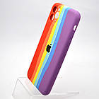 Чохол накладка Silicon Case Rainbow Full Camera для iPhone 11 Pro Max №5, фото 3