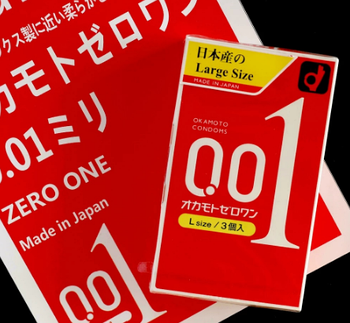 Презервативи Okamoto Zero One L 0.01, 3 шт. | Puls69