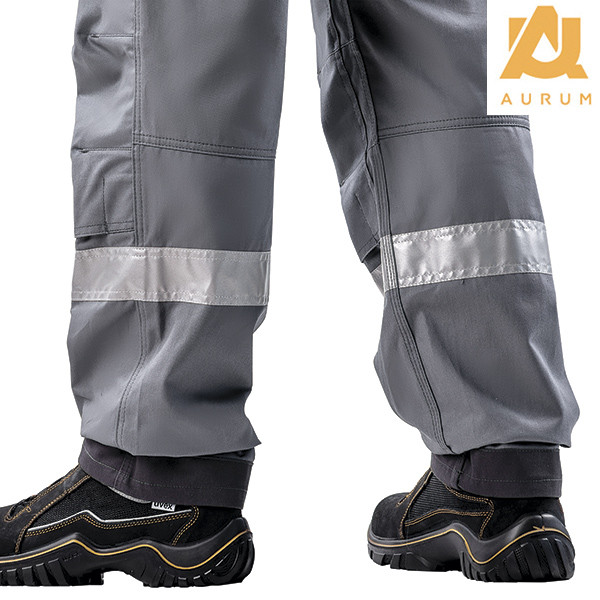 Штани робочі утеплені AURUM 4S Grey (зріст 182 см) - фото 6 - id-p1683593123