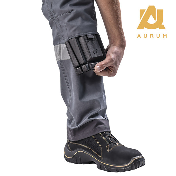 Штани робочі утеплені AURUM 4S Grey (зріст 182 см) - фото 7 - id-p1683593123