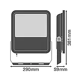 Прожектор світлодіодний Ledvance 4058075423718, 125Вт, 15000Lm, IP65, 6500K, чёрный, фото 3