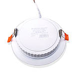 Світильник точковий врізний EVROLIGHT 12 Вт круг PLAIN-12R 6400 К, фото 2