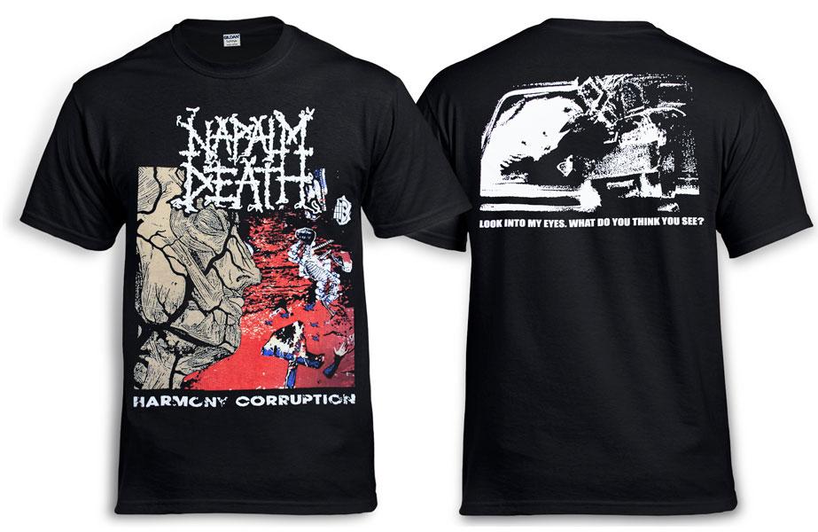 Футболка NAPALM DEATH Harmony Corruption