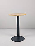 Придиванний круглий столик "DIN" у кольорі Графіт, фото 6
