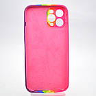 Чохол накладка Silicon Case Rainbow Full Camera для iPhone 12 Pro Max №5, фото 4