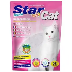 Наповнювач для туалетів кішок SILICA GEL STAR CAT, 5 л