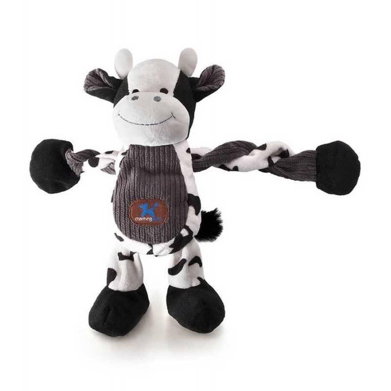 М'яка іграшка для собак Корова плюшева для перетягування Petstages Cow (Петстеджес Корова)