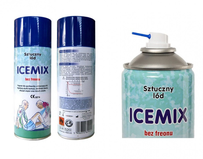 Заморожування ICEMIX (заморожувальний спрей) 400 мл, Польща