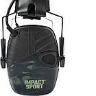 Навушники для стрільби Активні Howard Leight Impact Sport Black MultiCam (США), фото 6