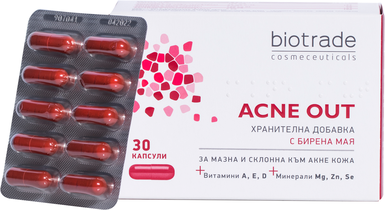 Харчова добавка Biotrade ACNE OUT 30 капсул