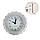 Годинник на кухню на холодильник "Balvi - Fizz magnetic clock" Сріблястий, кухонний годинник на магніті, фото 3