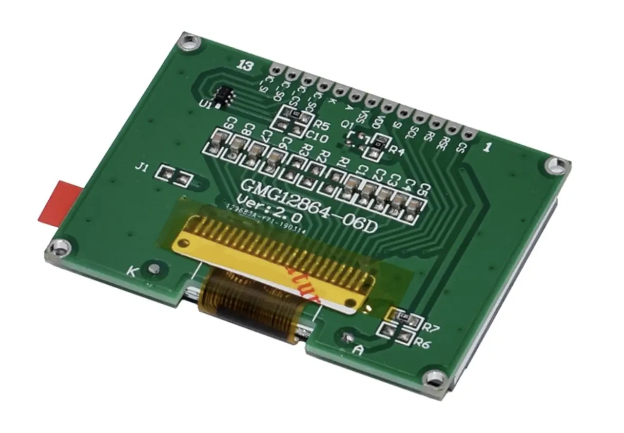 Arduino ЖК LCD12864 GMG12864-06D модуль дисплей экран - черный - фото 3 - id-p1683629442
