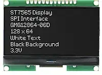 Arduino ЖК LCD12864 GMG12864-06D модуль дисплей экран - черный