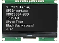 Arduino ЖК LCD12864 GMG12864-06D модуль дисплей экран - черный - фото 1 - id-p1683629442