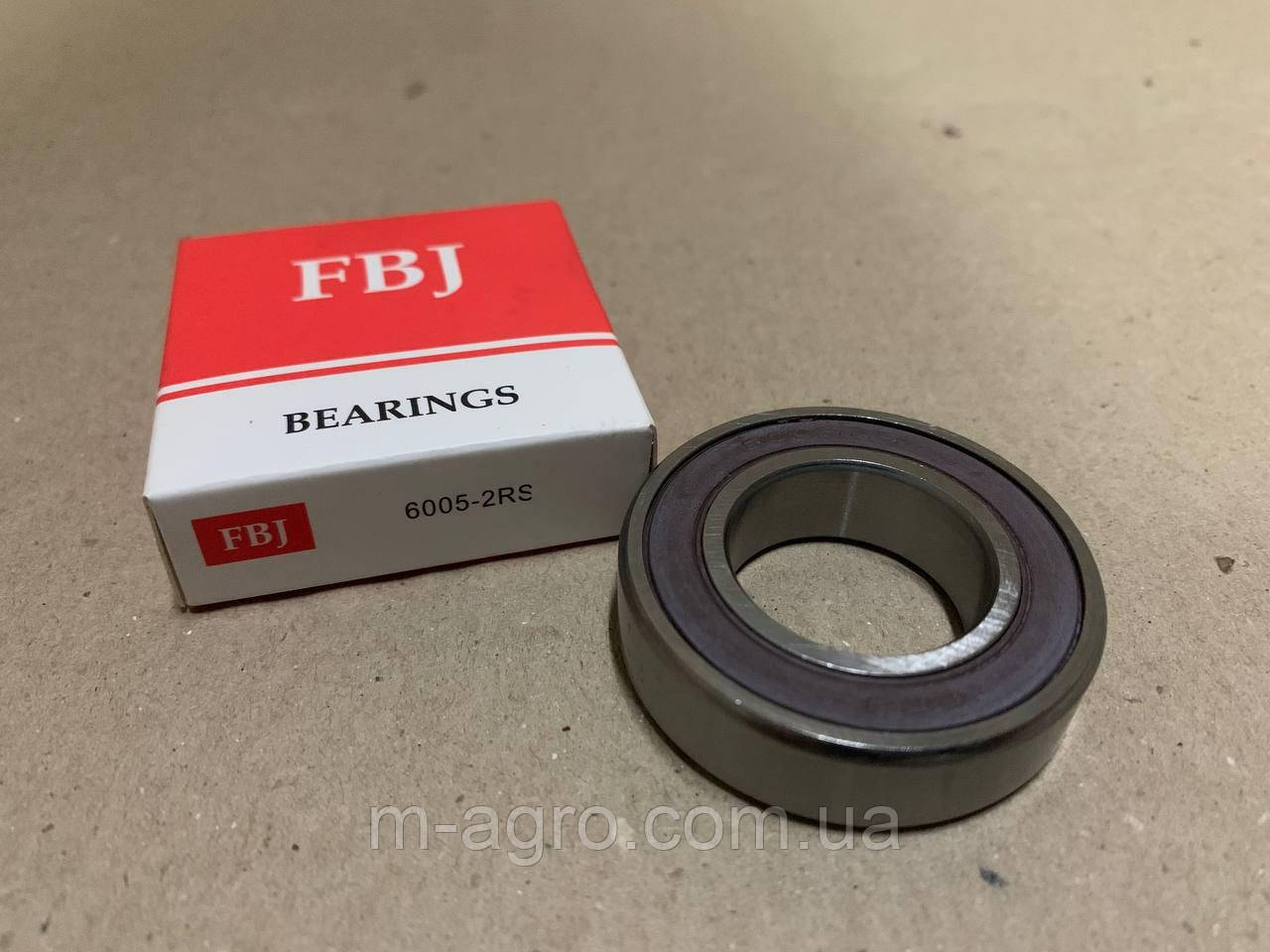 Підшипник 6005-2RS (вир-во FBJ), фото 1